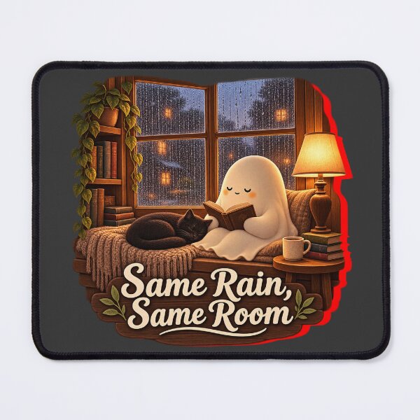 Item preview, Same Rain, Same Room designed and sold by QuietNovaShop.