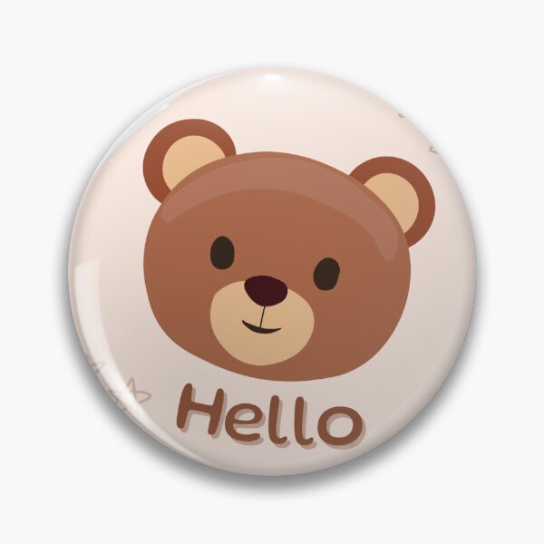 Item preview, Beige and Brown Cute teddy face Illustrative Kids T-Shirt designed and sold by SVSocialH.