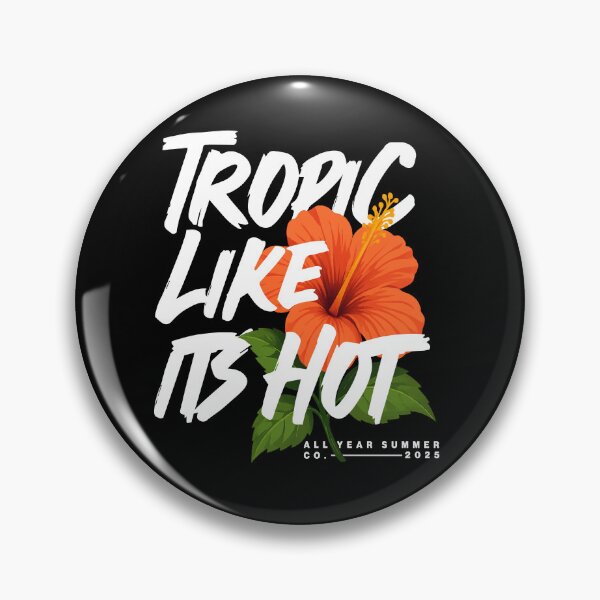 Item preview, Tropic Like Its Hot - Vibrant Hibiscus Summer Aesthetic designed and sold by All Year Summer Co..