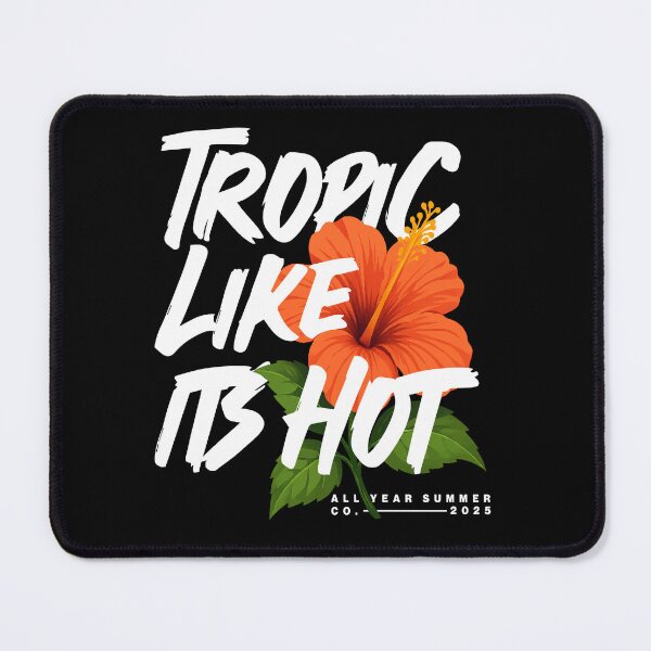 Item preview, Tropic Like Its Hot - Vibrant Hibiscus Summer Aesthetic designed and sold by All Year Summer Co..