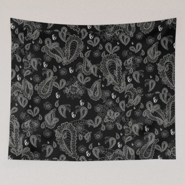 Item preview, Gothic paisley designed and sold by Glenbobagins.