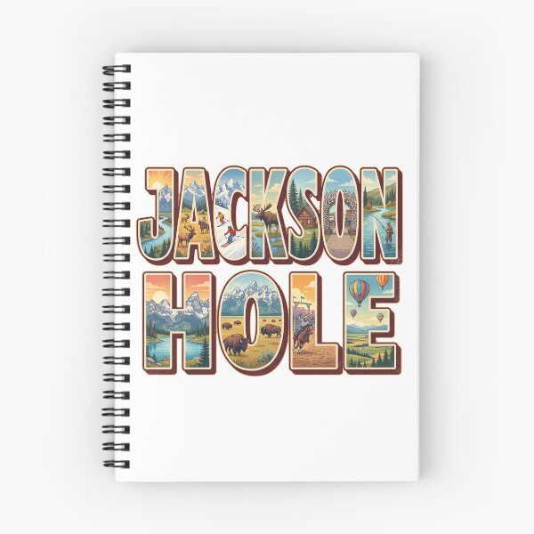 Item preview, Jackson Hole Wyoming Vintage Mountain Travel Outdoors designed and sold by Milasneeze.