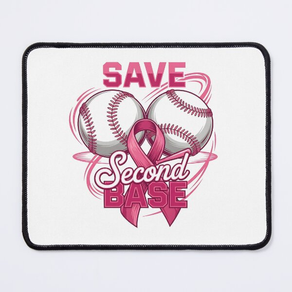 Item preview, Breast Cancer Awareness Baseball Pink Ribbon designed and sold by WarningWindow.
