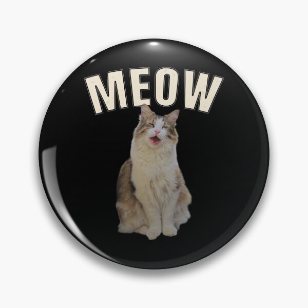 Item preview, Meow Cat – Funny Talking Cat Design designed and sold by MB-CatPrints.