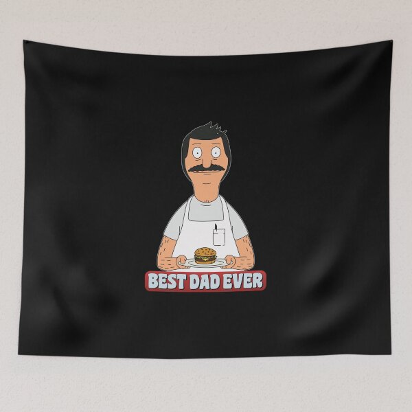 Item preview, Bob'ss Burgers Best Dad Ever Father's Day designed and sold by Polaroideffect ⭐⭐⭐⭐⭐(968).