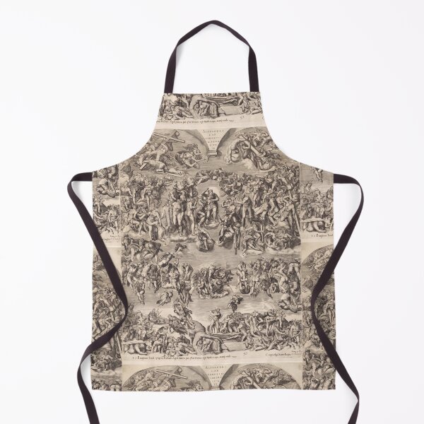 Item preview, The Last Judgment Engraving After Michelangelo designed and sold by artofuniverse.
