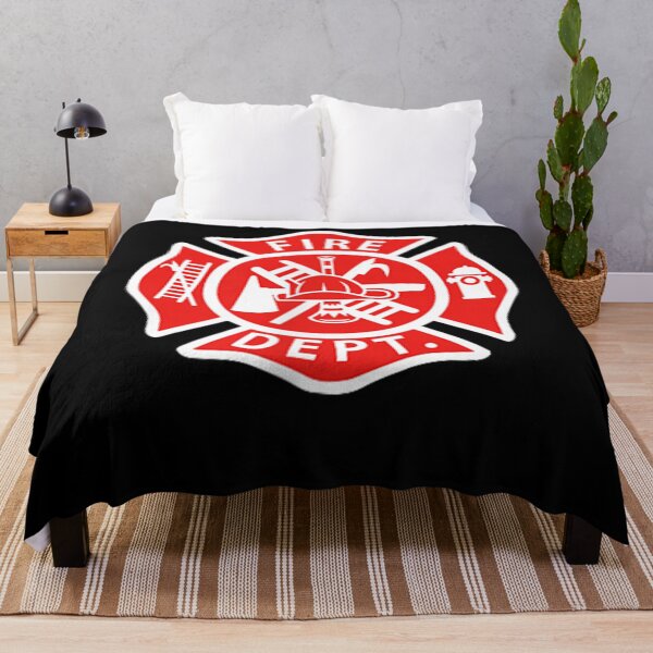 Item preview, Fire Department Logo Uniform Fireman Symbol Firefighter Gear designed and sold by LeroyAshl.