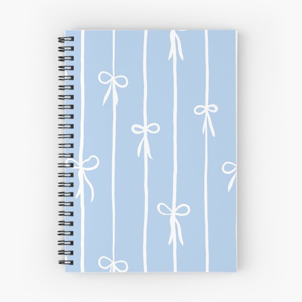 Item preview, Ribbon ties - Bloom and Bow - blue white designed and sold by Stephanie Fiona Design.