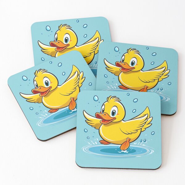 Item preview, Illustrations - Stylized Duck, Playful Ambiance for Children designed and sold by World-Pets.