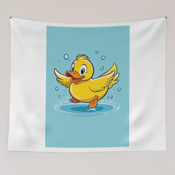 Item preview, Illustrations - Stylized Duck, Playful Ambiance for Children designed and sold by World-Pets.