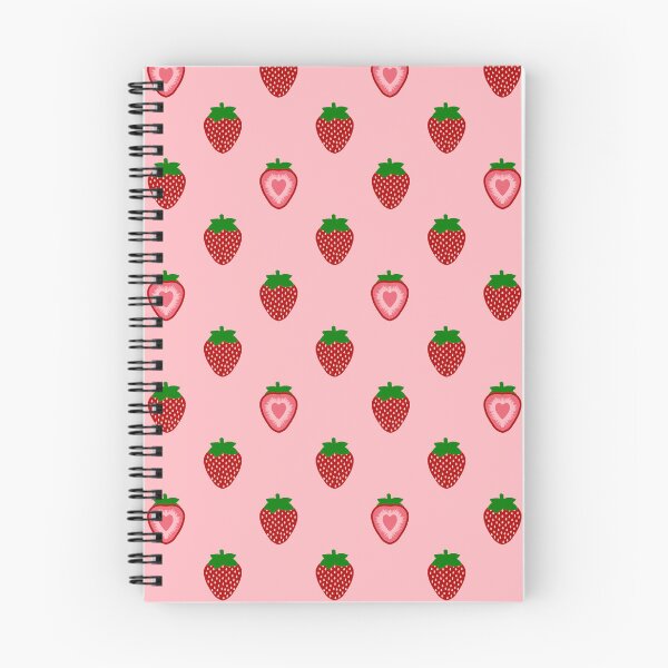 Item preview, Pink Strawberry Pattern designed and sold by Beeptea.