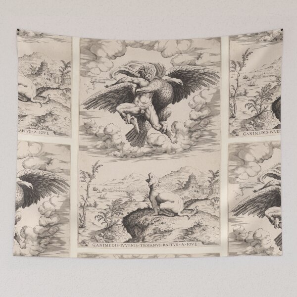 Item preview, Abduction of Ganymede by the Eagle designed and sold by artofuniverse.