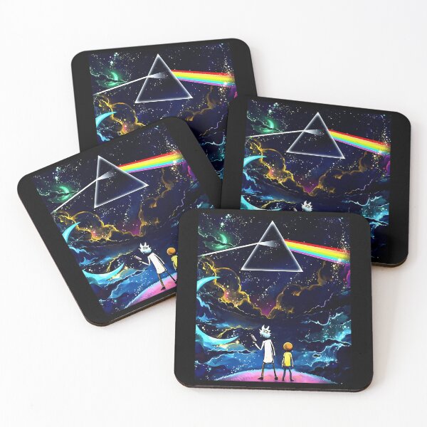 Item preview, Rick and Morty Pink Floyd Dark Side of the Moon Mashup designed and sold by Hbhshop.