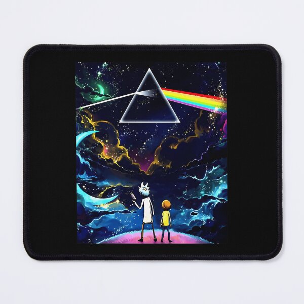 Item preview, Rick and Morty Pink Floyd Dark Side of the Moon Mashup designed and sold by Hbhshop.