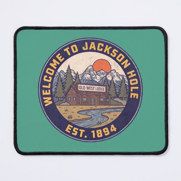 Item preview, Welcome to Jackson Hole Vintage Badge designed and sold by Milasneeze.