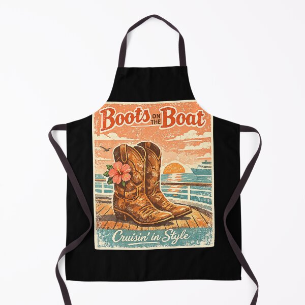 Artikelvorschau, Cruise Boots – Stilvoll unterwegs – Küsten-Cowgirl-Look – Komfortfarben – Erwachsene entworfen und verkauft von LeroyAshl.
