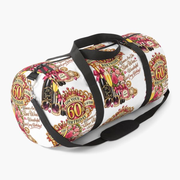 Item preview, 60th Birthday – Women Are Like Fine Wine, Simply Wonderful With Every Birthday designed and sold by Clothes With Smiling Animals Walt Gral.