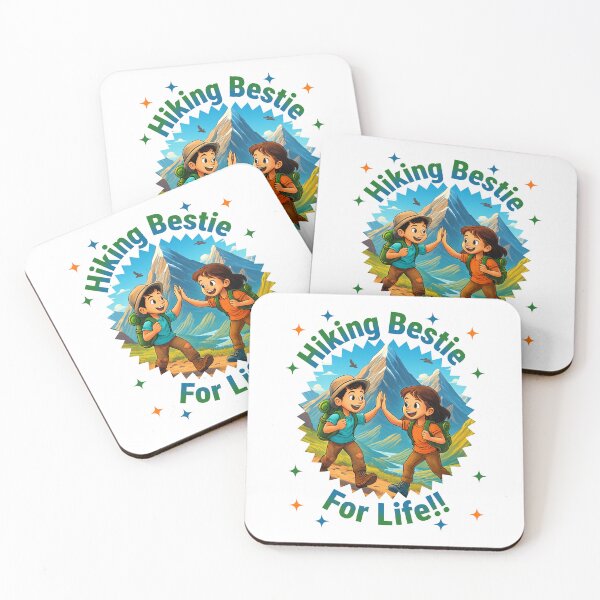 Item preview, Hiking bestie for life designed and sold by PrintSparkDesigns.