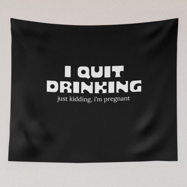 Item preview, I Quit Drinking Shirt Funny Pregnancy Shirt Pregnancy Announcement Shirt Mom To Be Shirt Funny Gift For New Mom designed and sold by faridman.
