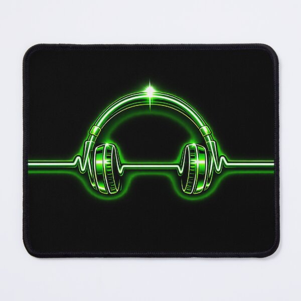 Item preview, Headphones Line of Life (shorter line design) designed and sold by MusicBeatStore.
