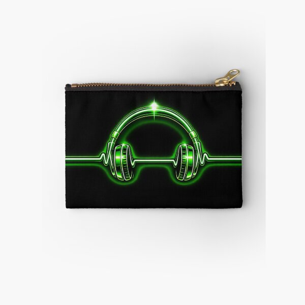 Item preview, Headphones Line of Life (shorter line design) designed and sold by MusicBeatStore.