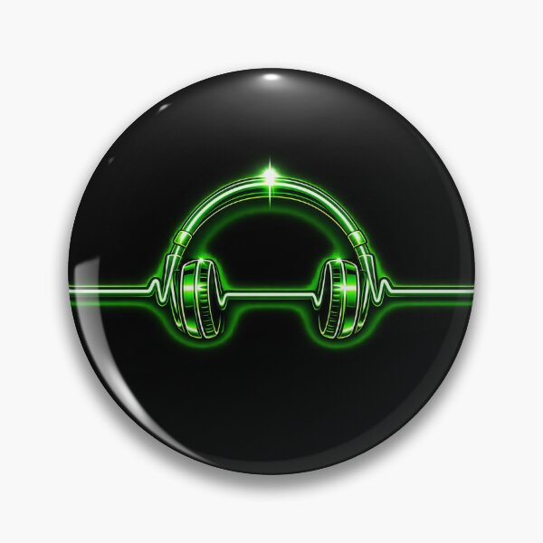 Item preview, Headphones Line of Life (shorter line design) designed and sold by MusicBeatStore.