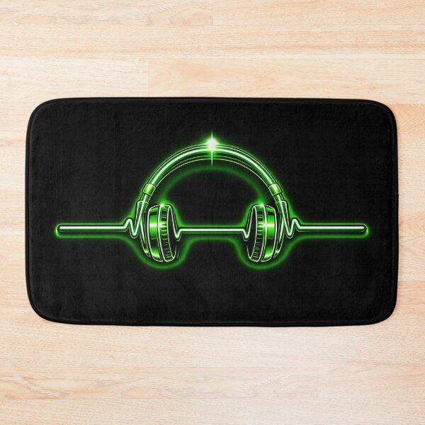 Item preview, Headphones Line of Life (shorter line design) designed and sold by MusicBeatStore.