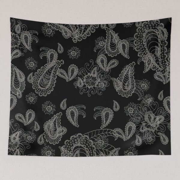 Item preview, Dark paisley designed and sold by Glenbobagins.