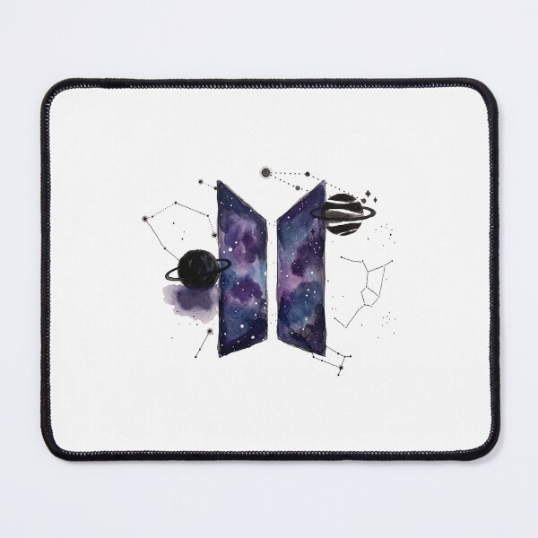 Item preview, Bangtan Boys BTS Galaxy Universe Logo Art Work designed and sold by imsoyoon.