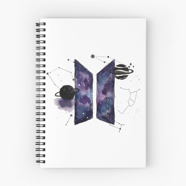 Item preview, Bangtan Boys BTS Galaxy Universe Logo Art Work designed and sold by imsoyoon.