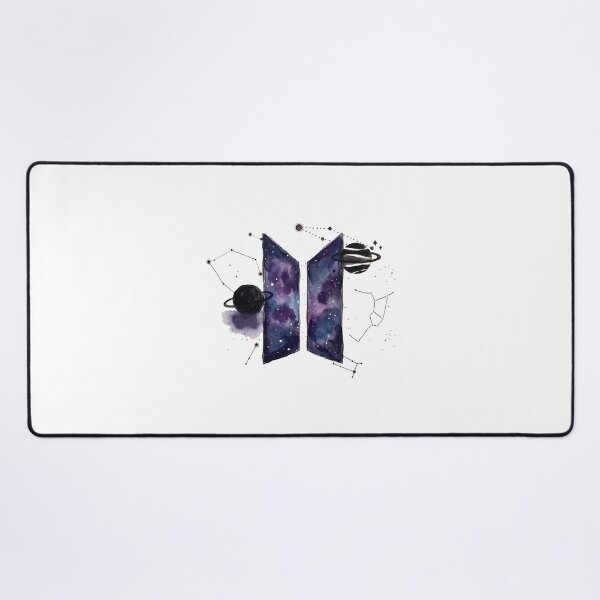 Item preview, Bangtan Boys BTS Galaxy Universe Logo Art Work designed and sold by imsoyoon.