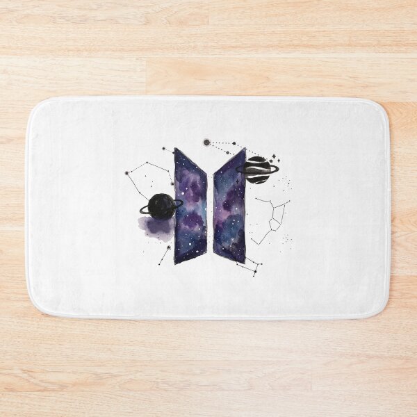 Item preview, Bangtan Boys BTS Galaxy Universe Logo Art Work designed and sold by imsoyoon.