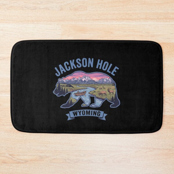 Item preview, Jackson Hole Wyoming Bear Outline  designed and sold by Milasneeze.