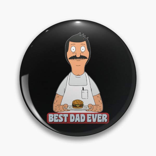 Item preview, Bob'ss Burgers Best Dad Ever Father's Day Comfort Colors Crop Top designed and sold by Polaroideffect ⭐⭐⭐⭐⭐(968).