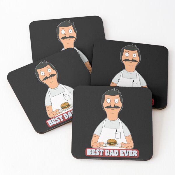 Item preview, Bob'ss Burgers Best Dad Ever Father's Day Comfort Colors Crop Top designed and sold by Polaroideffect ⭐⭐⭐⭐⭐(968).