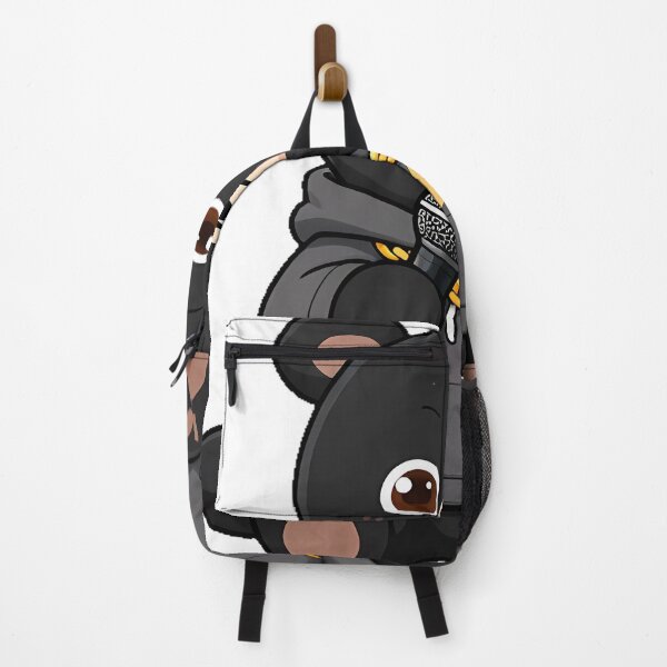 Item preview, Cute Black Bear Rapper with Hoodie designed and sold by pumsquare.