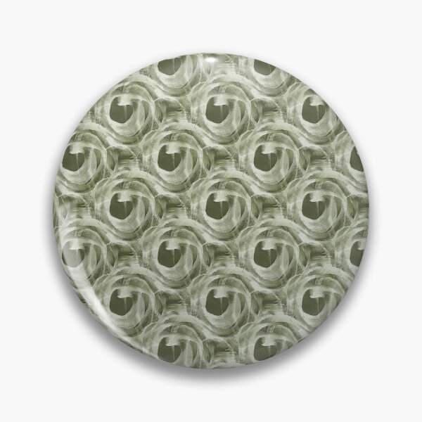Item preview, Abstract Circle Pattern in Green and White designed and sold by Artistestella.