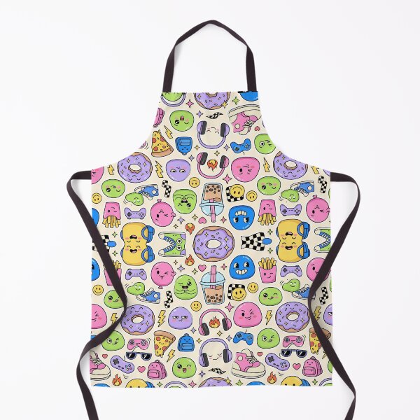 Item preview, Snack Attack Club | Cute Gen Z Cartoon Seamless Pattern | Fun Unisex Aesthetic designed and sold by AP Digi Store.