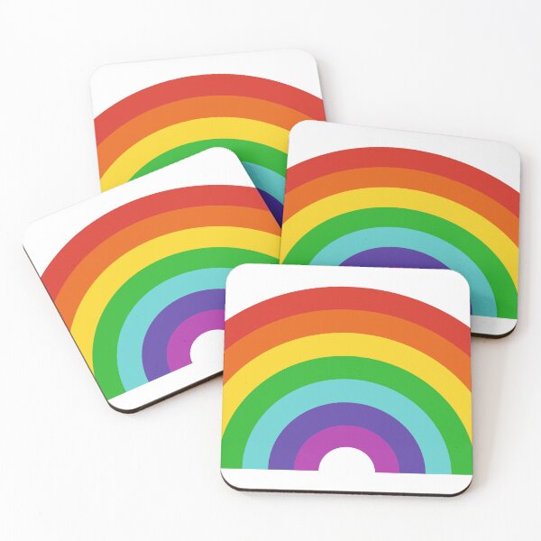 Item preview, Rainbow Seven Stripes designed and sold by Pinkdeer Designs.