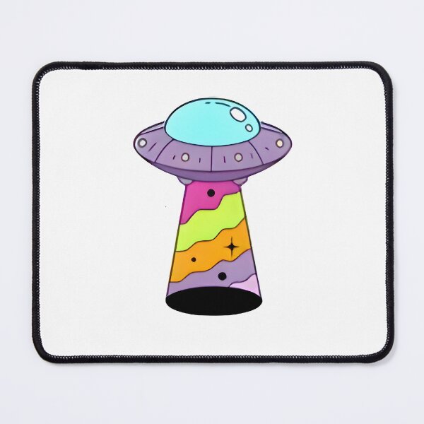 Item preview, Psychedelic Rainbow UFO Space Beam T-Shirt designed and sold by FestivityFinds.