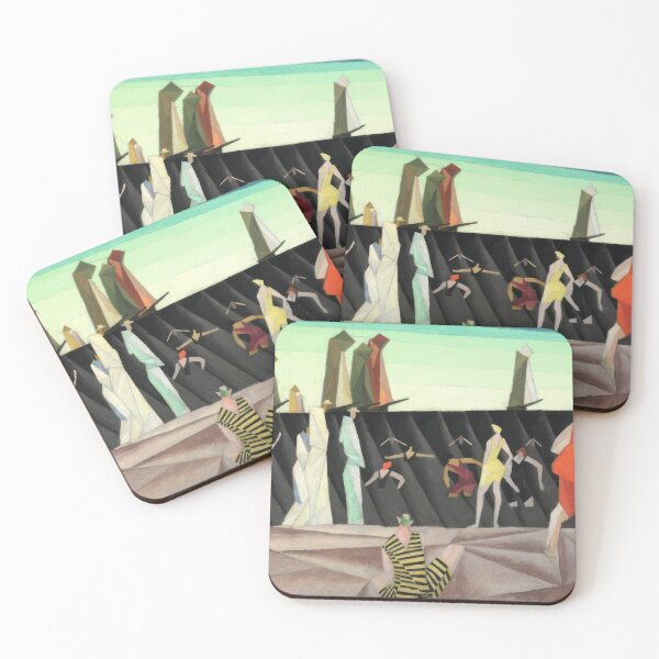 Item preview, Bathers on the Beach I 1912 - 1912 by Lyonel Feininger - Bauhaus Movement designed and sold by namikikkik.