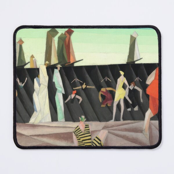 Item preview, Bathers on the Beach I 1912 - 1912 by Lyonel Feininger - Bauhaus Movement designed and sold by namikikkik.