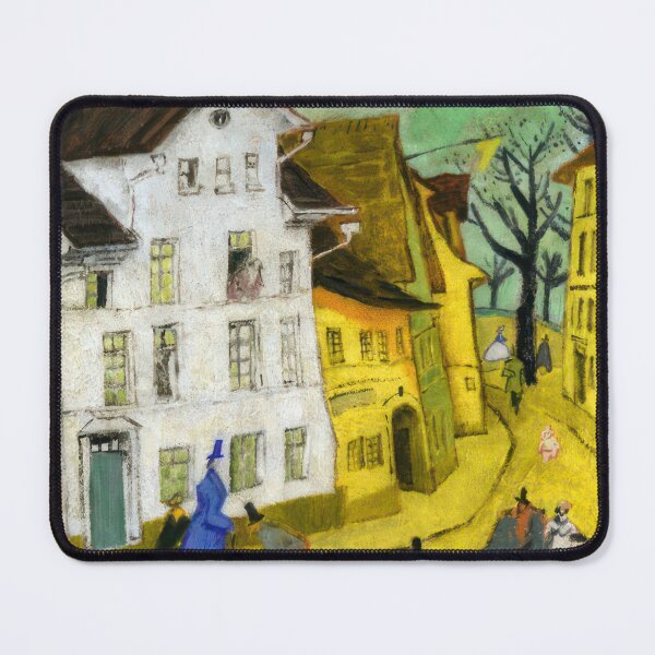Item preview, Carnival in Arcueil - 1911 by Lyonel Feininger - Bauhaus Movement designed and sold by namikikkik.