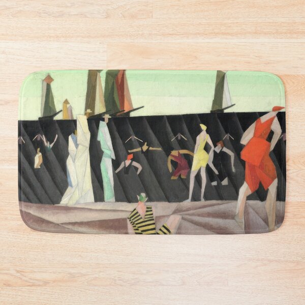 Item preview, Bathers on the Beach I 1912 - 1912 by Lyonel Feininger - Bauhaus Movement designed and sold by namikikkik.