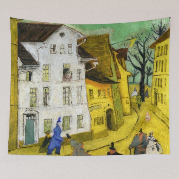 Item preview, Carnival in Arcueil - 1911 by Lyonel Feininger - Bauhaus Movement designed and sold by namikikkik.