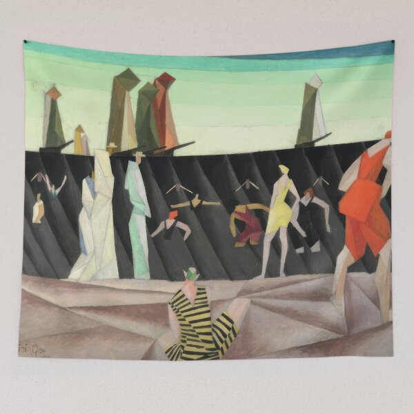 Item preview, Bathers on the Beach I 1912 - 1912 by Lyonel Feininger - Bauhaus Movement designed and sold by namikikkik.
