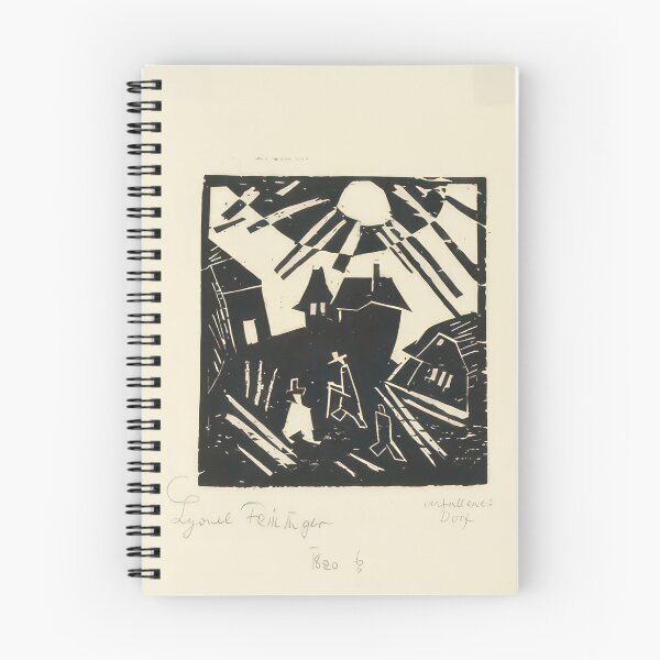 Item preview, Desolated Village (Verfallenes Dorf) - 1918 by Lyonel Feininger - Bauhaus Movement designed and sold by namikikkik.