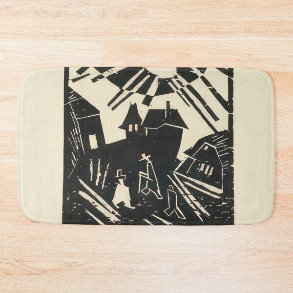 Item preview, Desolated Village (Verfallenes Dorf) - 1918 by Lyonel Feininger - Bauhaus Movement designed and sold by namikikkik.
