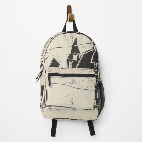 Item preview, City on the Mountain (Stadt auf dem Berge) - 1918 by Lyonel Feininger - Bauhaus Movement designed and sold by namikikkik.