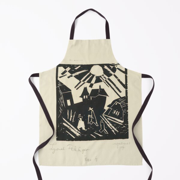 Item preview, Desolated Village (Verfallenes Dorf) - 1918 by Lyonel Feininger - Bauhaus Movement designed and sold by namikikkik.
